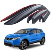 Goodyear Shatterproof Window Deflectors for Nissan Rogue Sport 2017-2022, Tape-on