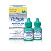 Refresh Optive Advanced Eye Drops, 0.33 Fl Oz (Twin Pack)