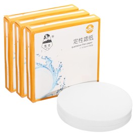 PATIKIL Pack of 300 12.5 cm Quality Filter Paper Circles Medium Speed Round Laboratory Filter Paper Chemical Industrial Oil Test Funnel Filter Paper