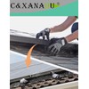 C&Xanadu 50 Pcs Solar Panel Roof Mesh Clips,Wire Mesh Clips,304