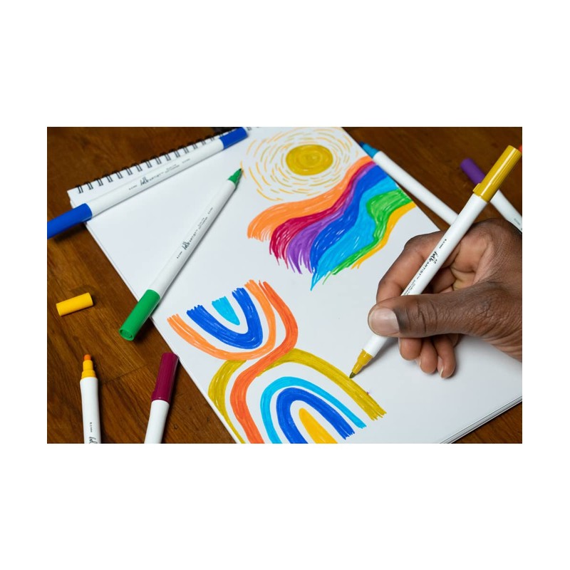 Hello, Artist! Dual Tip Dot Markers Set of 10, 10-Piece