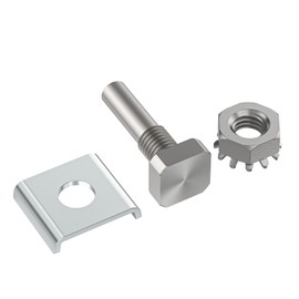 GRONGU Shower Door Pivot Pin Repair Kit with Hex-Nut and Washer, Stainless Steel Pivot Hinge Parts for Pivot/Glass/Framed Shower Doors, Shower Door Replacement Parts