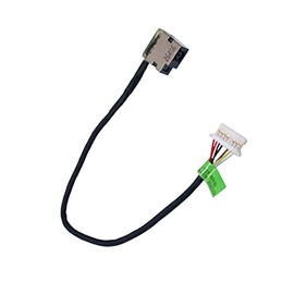 Fleshy Leaf DC Power Jack Harness Cable Replacement for HP Pavilion 15-AB 15-AK 15T-AB Series 799749-S17 799749-Y17 799749-F17 799749-T17