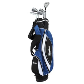 Confidence Golf Mens Power V3 Club Set and Stand Bag, Right Hand (6 Piece (Half Set), Right)