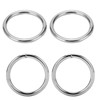 Pack of 10 O-rings, 304 stainless steel, 4 x 40