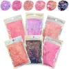 Cost 1oz Bag Flower Shape Chunky Glitter for Valentine's Day