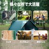 KALINCO Tent Sheet, Ground Sheet, Tarp, Foldable, With Pegs, Lightweight,