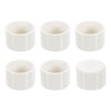 sourcing map 4Pcs PVC Pipe End Cap Fitting, 1.3" Furniture