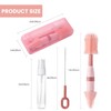 Travel Bottle Cleaner Kit, Anivona 5 in 1 Baby Bottle