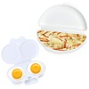 Easy Egg Breakfast Set Akamino Microwave Omelet Pan and Egg