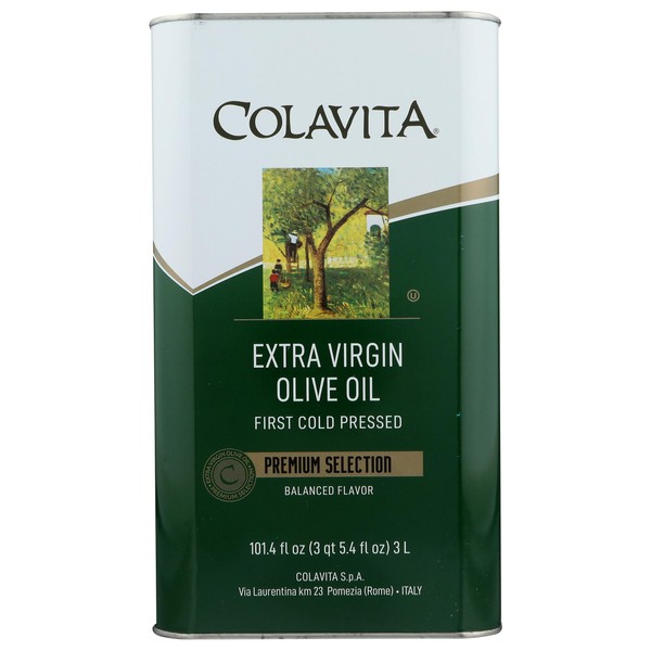 Colavita Extra Virgin Olive Oil in Tin, 3L Tin