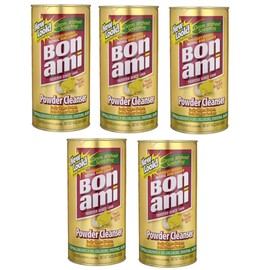 Bon Ami Polishing Cleanser Powder, 14 Ounces, Sold as 5 Pack