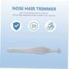 Round Head Nose Hair Trimmer Tool Set Ergonomic Nose Hair
