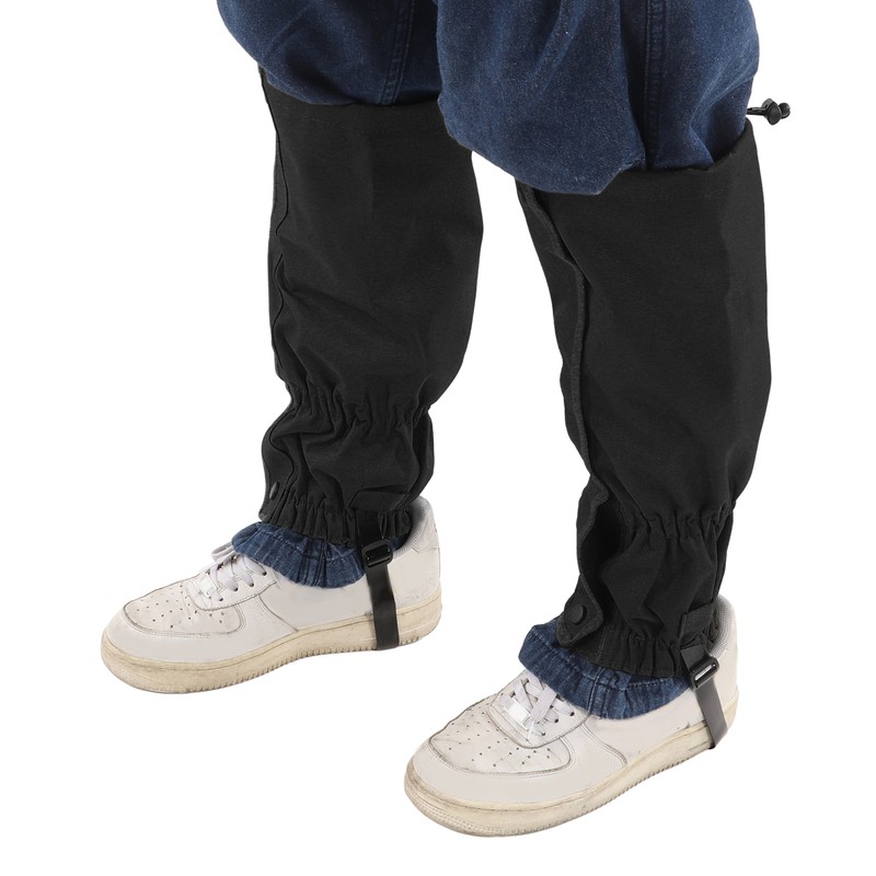 1 Pair Leg Gaiters Oxford Cloth Waterproof Sand Proof Breathable