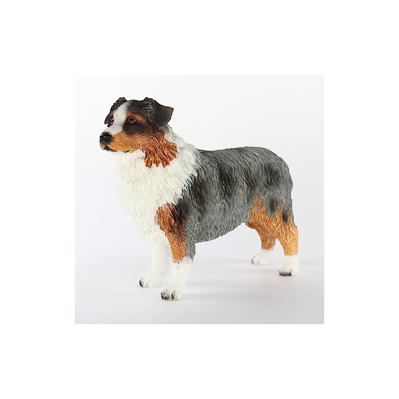 Conversation Concepts Australian Shepherd, Blue, Docked Original Dog Figurine (4in-5in)