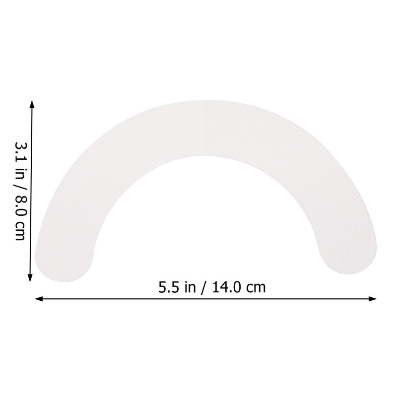 HEALLILY 20Pcs Stoma Barrier Strips Ostomy Strip Paste Curved Stoma