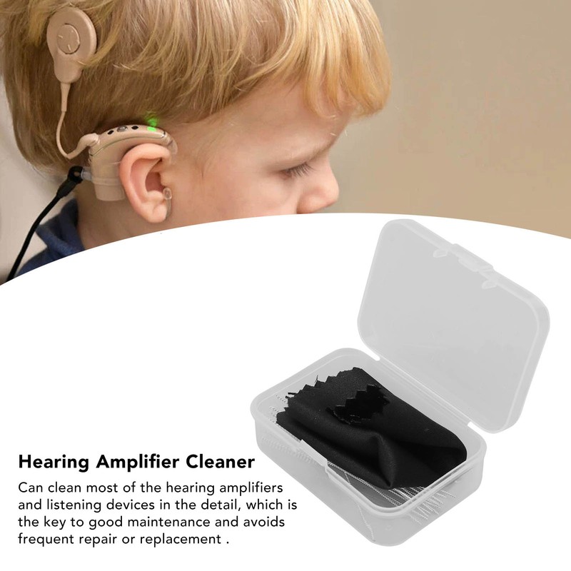 Hearing Amplifier Cleaning Kits Earwax Removal Portable Professional Reusable Multifunctional