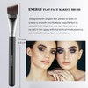 ENERGY Angled Foundation Brush for Liquid Makeup Flat Makeup Brush