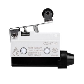 DewinLVD Corsa Limit Switch CZ-7141 Horizontal Limit Switch Long Roller Lever Micro Switch with Automatic Reset 10A 250 VAC