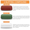 YUQAFQE 8 Pcs Wool Polishing Wheel and Compound Set Includes