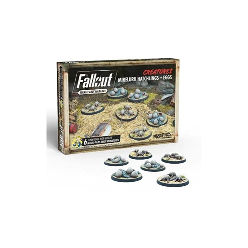Modiphius Entertainment | Fallout Wasteland Warfare | Creatures: Mirelurk Hatchlings