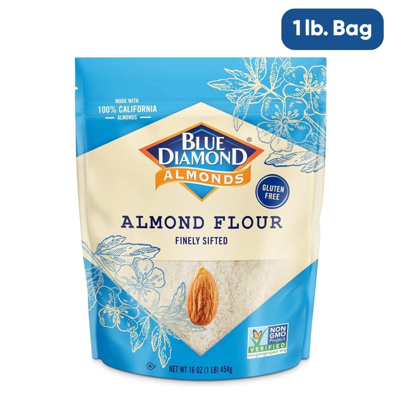 Blue Diamond Almonds Almond Flour Gluten Free, Blanched, Finely Sifted,