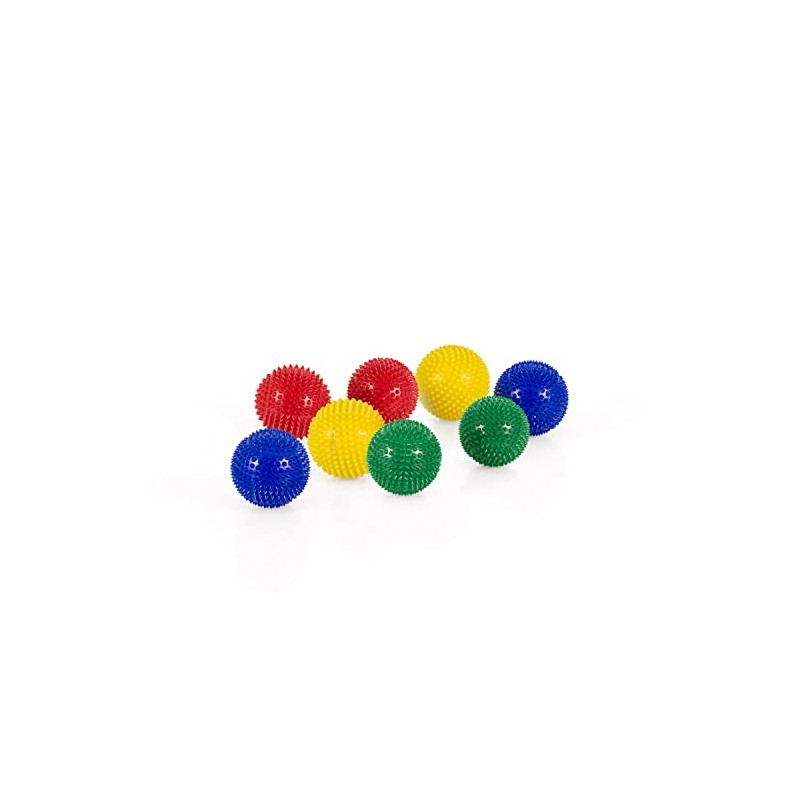 Magnetic Acupuncture Massage Balls, Pack of 4 x 2, Green,