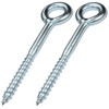AERZETIX - C58287 - Set of 2 screw hooks eyelet
