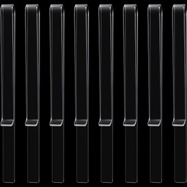 eBoot 8 Pieces Music Stand Clips Music Stand Page Holder Transparent Sheet Holder Clear Acrylic Read Clip for Wind for Musician Outdoor