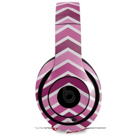Skin Decal Wrap Compatible with Beats Studio 2 and 3 Wired and Wirelesss Zig Zag Pinks Skin Only Headphones NOT Included