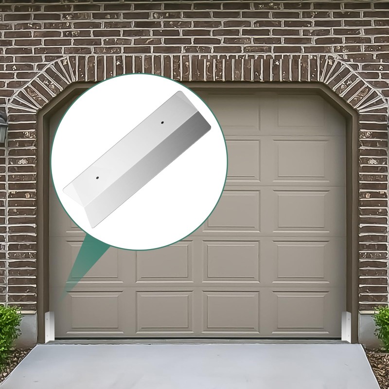 Bompro 2 Pcs Garage Door Seal Mouse Guard, Heavy Duty