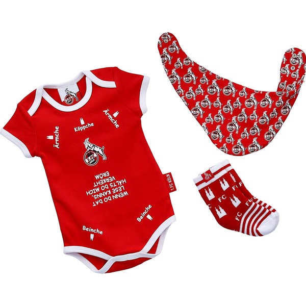 1. FC Köln Baby Gift Box Size 74/80 cm, red