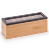 Woodluv Tea Box, Tea Bag Organiser, Tea Box for Tea