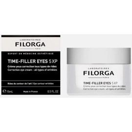 Time - Filler Eyes 5XP, Crema correctora para el contorno de ojos para todo tipo de arrugas 15 ml (Fil-orga)