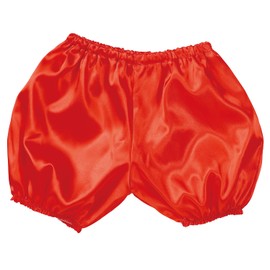 Artec 15055 Soft Satin Pumpkin Pants, J Size, Red, Cosplay, Recitals, Play Parties, Handmade Costume, Easy for Children