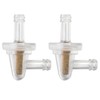 Inline Fuel Filter - APE RACING Universal Small 90 Degree