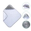 Clair de Lune | Marshmallow Hooded baby bath towel |