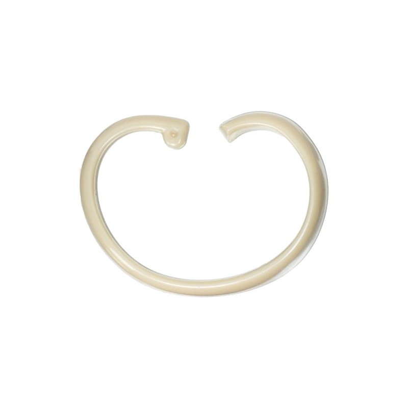 Carnation Home Fashions Hang Ease C Type Plastic Shower Curtain