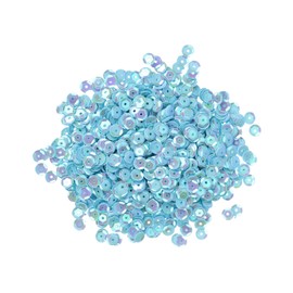 MECCANIXITY Loose Sequins Iridescent Sequins 2400Pcs Cup Sequins Embroidery Sequins for Jewelry Making Crafts Sewing,Green
