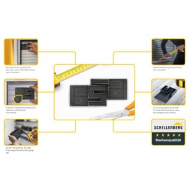Schellenberg 16000 Roller Shutter Sliding Lock Roller Shutter Lock Against Pushing Up Pack of 2 (1 Pair)