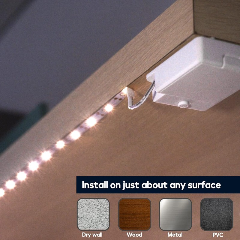 BestLuz Battery Powered LED Strip Lights, Wireless LED Strip Lights