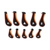 10 Pcs Golf Iron Head Cover Set with Zipper Golf