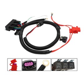 Yunnergo Dual Electric Fan Upgrade Harness Compatible with GM 1999-2006 ECU Control 7L5533A226T