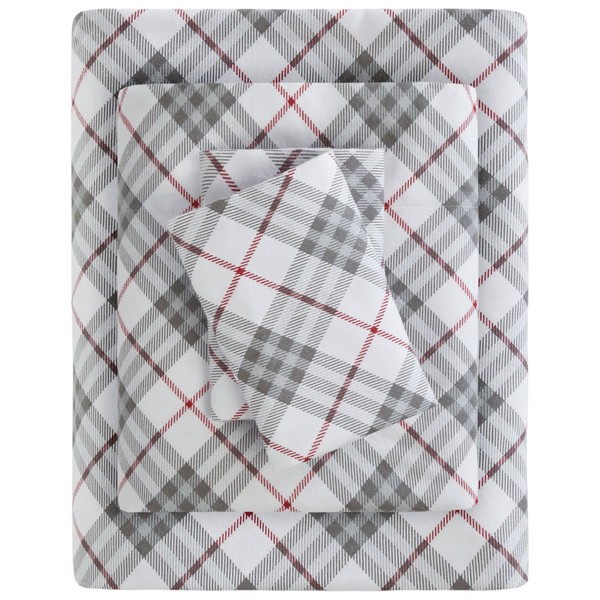 Sleep Philosophy True North Cozy Flannel Warm 100% Cotton Sheet