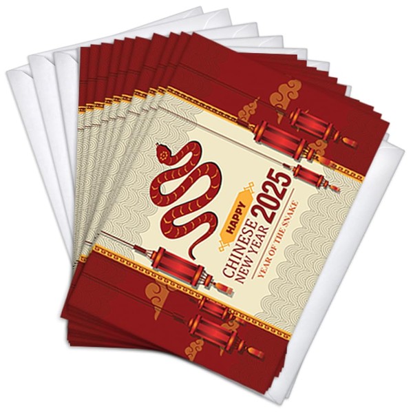 Wright Home & Gift Year of the Snake Lanterns 2025