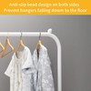 Fe Senora Clothes Drying Racks Clothing Storage Garment Rack Single