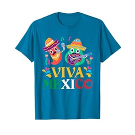 Viva Mexico Shirt Kids Toddler Boys Funny Dance Mexican T-Shirt