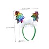 Beavorty Christmas Tree Headband for Women Lightweight Xmas Hair Accessories