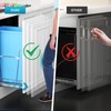 Pull Out Trash Can Under Cabinet Kit - Heavy Duty