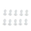 10pcs Hearing Amplifier Dome Silicone Ear Tip Earplug Replacement Accessory